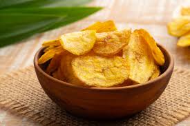 Olu Olu Sweet Yellow Plantain Chips Box